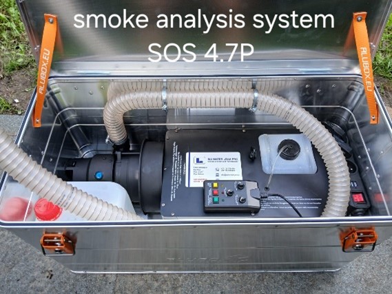 Fog gas analysis system  